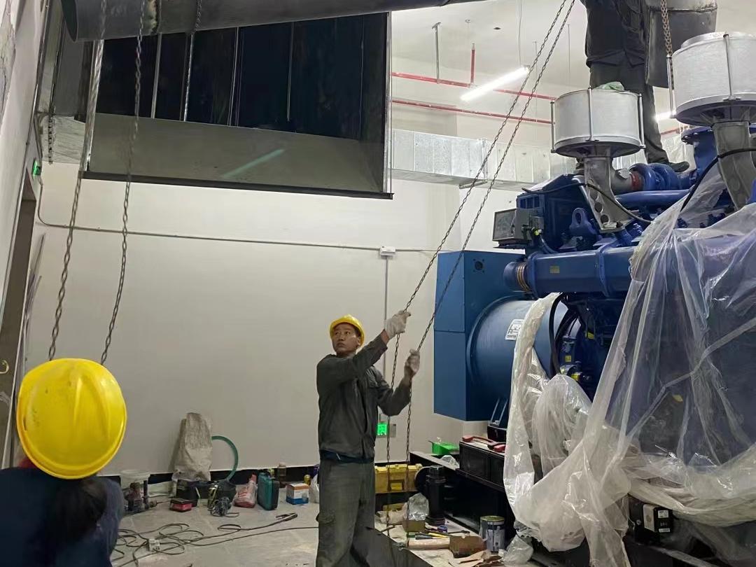 柴油发电机安装降噪